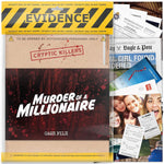 Cryptic Killers Unsolved Murder Mystery Game - Cold Case File Investigation - Detective Clues/Evidence - Solve The Crime - For Individuals, Date Nights And Party Groups - Murder Of A Millionaire,