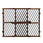 Evenflo Position And Lock Baby Gate, Pressure-Mounted, Farmhouse Collection,032884196906