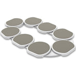 Greige - The Lazy Susan Revolution - The First Patented Lazy Susan Turntable Expandable For Rectangular And Oblong Tables - Kitchen And Dining Tables - Great Gift! Parties And Gatherings,860011982913