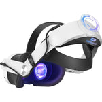 Hurra Battery Head Strap Compatible With Meta Quest 3, 10000mAh Fast Charging Battery Pack Headstrap Extend Playtime, Adjustable Elite Strap Replacement Accessories Compatible With Oculus Quest 3,