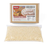 Packaged dried kadaif with a clear front showing the product and a cardboard box above on a white background.