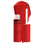 NYX PROFESSIONAL MAKEUP Butter Gloss, Non-Sticky Lip Gloss - Apple Crisp (Modern Red),