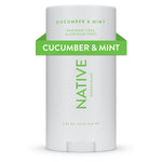 Native Deodorant Contains Naturally Derived Ingredients, 72 Hour Odor Control | Deodorant For Women And Men, Aluminum Free With Baking Soda, Coconut Oil And Shea Butter | Cucumber And Mint,