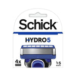 Schick Hydro 5 Blades 4 Cartridge For Men,4891228302962