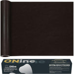 ONine Leather Repair Patch Leather Repair Tape, 12 X 48 Inches Leather Repair Patch For Furniture,Vinyl Repair Kit Leather Couch Patch For Sofas, Furniture, Car Seats, Office Chairs (Black Brown),