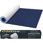 ONine Leather Repair Patch Leather Repair Tape, 12 X 48 Inches Leather Repair Patch For Furniture,Vinyl Repair Kit Leather Couch Patch For Sofas, Furniture, Car Seats, Office Chairs(Blue #2),