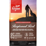 ORIJEN Regional RED Dry Dog Food, Grain Free And Poultry Free Dog Food, Fresh Or Raw Ingredients, 23.5lb,