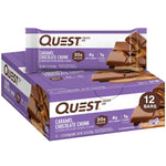Quest Nutrition Caramel Chocolate Chunk Protein Bar, 20g Protein, 1g Sugar, 4g Net Carbs, Gluten Free, Keto Friendly, 12 Count,