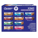 Quest Nutrition Ultimate Variety Pack Protein Bars, High Protein, Low Carb, Gluten Free, Keto Friendly, 12 Count,