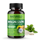 Naturelo Magnesium Glycinate Chelate Complex 120 Veg Capsules,X003A8QKD1