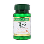 Nature's Bounty B-6 100mg 100 Tablets,