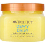 Tree Hut Dewy Daisy Shea Sugar Scrub | Exfoliating Body Scrub Removes Dead, Dry Skin For A Soft And Hydrated Feel | Nourishing Essential Body Care | 18 Fl Oz.,