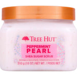 Tree Hut Peppermint Pearl Shea Sugar Scrub | Exfoliating Body Scrub Removes Dead, Dry Skin For A Soft And Hydrated Feel | Limited Edition Holiday | Nourishing Essential Body Care | 18 Fl Oz.,