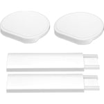 White - Expansion Pack - 2 Straight Tracks And 2 Trays. Does Not Work Without The Lazy Susan Revolution Full Set (Sold Separately).,860011982944