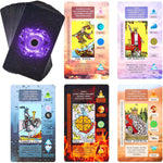 XSYLOHXL Tarot Cards For Beginners Tarot Deck With Meanings On Them Training Tarot Deck With Message For Reading Classic Learning Tarot Set,
