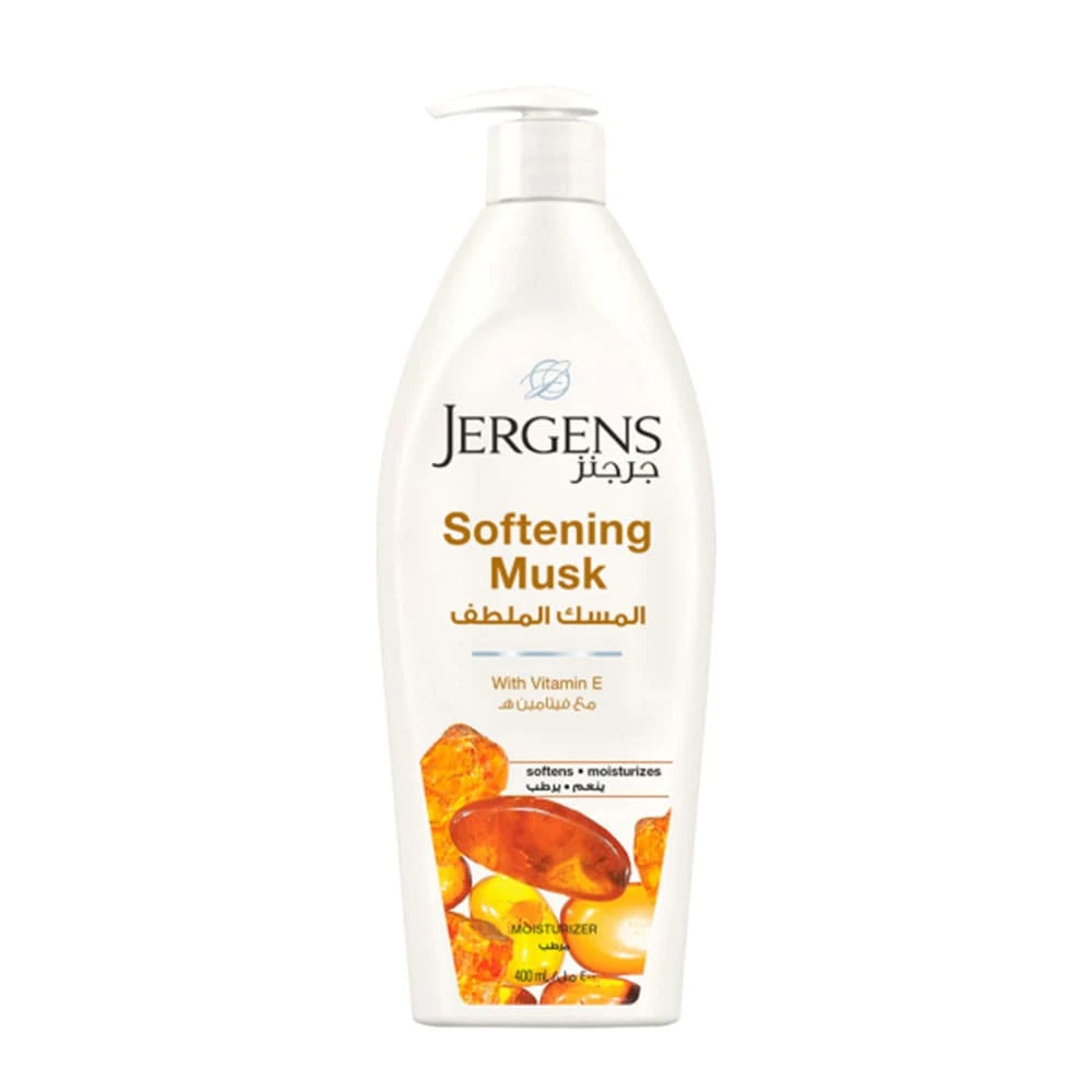 Jergens Softening Musk Vitamin E Moisturizer 400ml