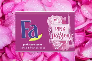 FA Pink Passion Pink Rose Caring & Fresh Bar Soap 175g