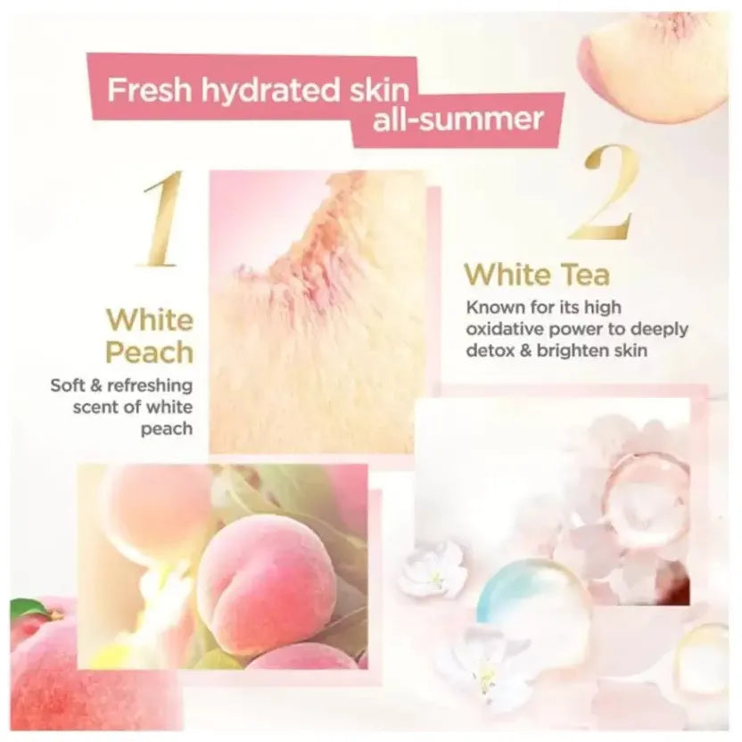 Dove Go Fresh Rebalancing White Peach & White Tea Body Wash 1000ml,8886467020407,