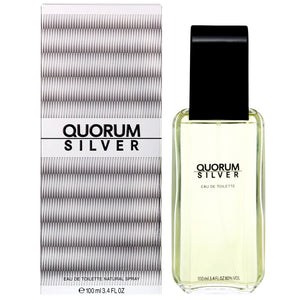 Antonio Puig Quorum Silver Eau De Toilette For Him 100ml