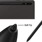 Galaxy Tab S9 S Pen Tips, 10 Pcs, Black, Soft Nibs with Tools, Compatible with Tab S9/S9+/Ultra/FE, Easy Replace