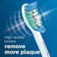 Philips Sonicare C1 HX6012/04 Medium Simply Clean White Brush Head (Pack Of 2)