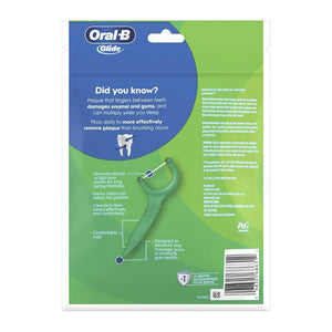 Oral-B Glide Scope Outlast Mint Flavor Floss Picks 75 Count