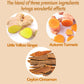 ULTHMOK 120 Premium Turmeric, Ginger, Cinnamon Blend Tea Bags, 100% Natural And No Additives And Caffeine Free.