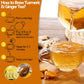 ULTHMOK 120 Premium Turmeric, Ginger, Cinnamon Blend Tea Bags, 100% Natural And No Additives And Caffeine Free.
