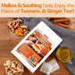 ULTHMOK 120 Premium Turmeric, Ginger, Cinnamon Blend Tea Bags, 100% Natural And No Additives And Caffeine Free.