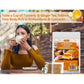 ULTHMOK 120 Premium Turmeric, Ginger, Cinnamon Blend Tea Bags, 100% Natural And No Additives And Caffeine Free.