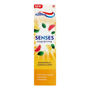 Aquafresh Senses Energising Grapefruit, Lemon & Mint Toothpaste 75ml