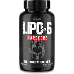 Nutrex Research Lipo-6 Hardcore Maximum Fat Burner 60 Capsules