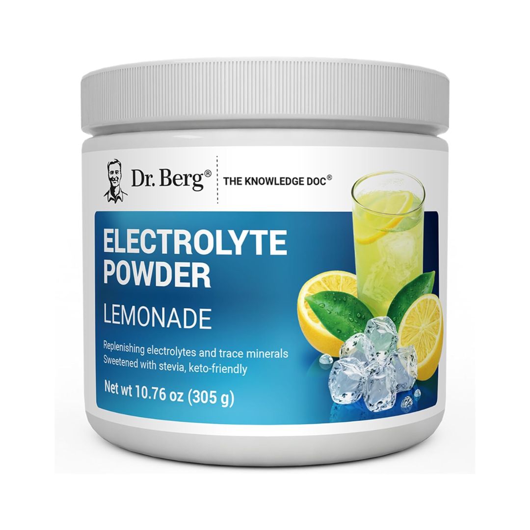 Dr. Berg Lemonade Flavor Electrolyte Powder