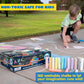 Joyin 160-Piece Jumbo Sidewalk Chalk Set, Non-Toxic & Washable Outdoor Art Chalk for Blackboards, Playgrounds & Chalkboards