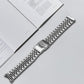 SINAIKE Stainless Steel 20mm Silver Watch Band