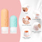 Tocelffe 18pack Travel Bottles For Toiletries,TSA Approved Silicone Travel Containers Jar For Toiletries,Leak Proof Refillable Liqus Shampoo And Conditioner Travel Essentials Toiletry Bottles