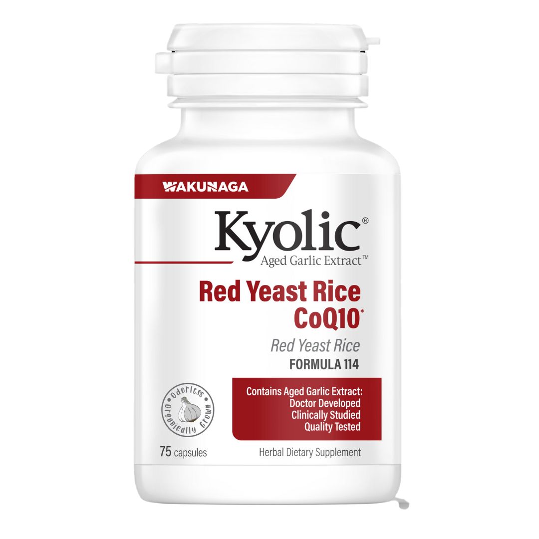 Kyolic Red Yeast Rice CoQ10 75 Capsules