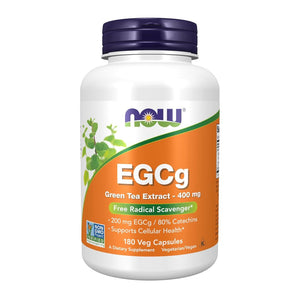 Now Foods EGCg Green Tea Extract 400mg 180 Veg Capsules