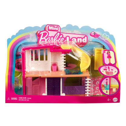 Mattel Mini BarbieLand Dollhouse & Surprise Accessories For Kids 4+ Years
