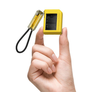 Sharge Disk SD001 10Gbps USB C 3.2 Gen 2 Yellow SSD Enclosure Protective Case