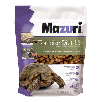 Mazuri Tortoise LS Diet Food For Arid & Grass Eating Tortoise 340g