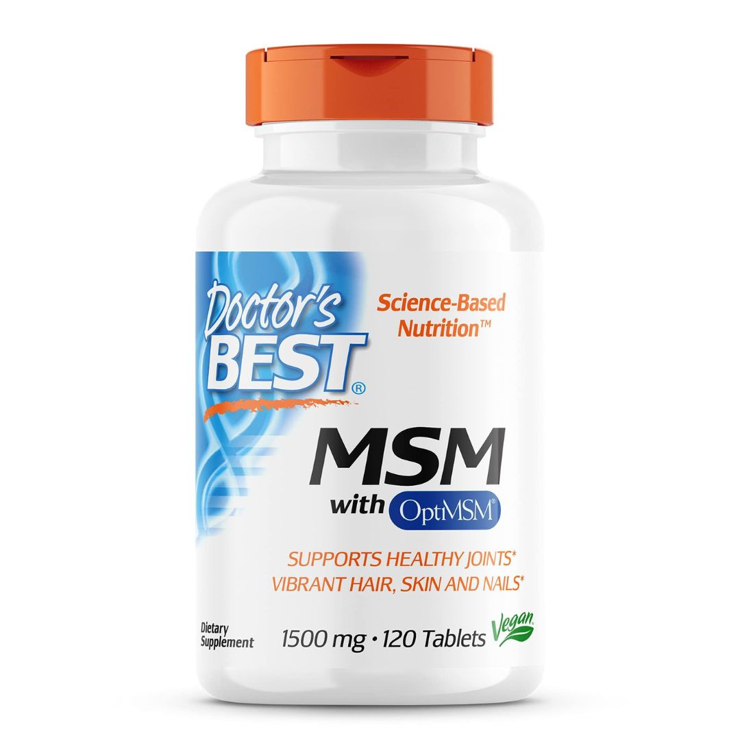 Doctor's Best MSM 1500mg 120 Tablets