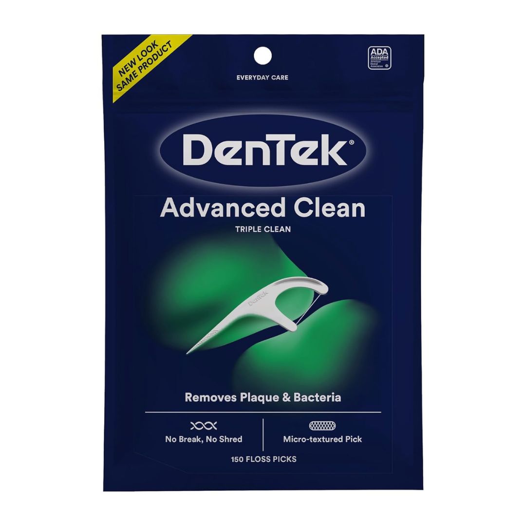 DenTek Advanced Clean Triple Clean 150 Floss Picks