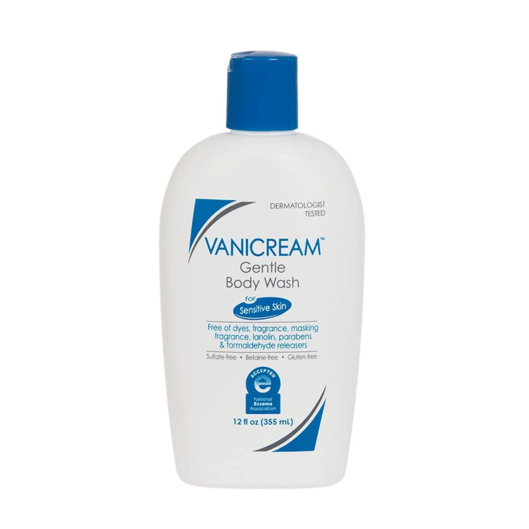 Vanicream Gentle Body Wash For Sensitive Skin 355ml