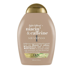 OGX Fight Fallout + Niacin3 & Caffeine Shampoo 385ml