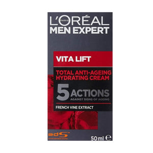 L'Oreal Paris Men Expert Vita Lift French Vine Extract Anti-Ageing Hydrating Cream 50ml