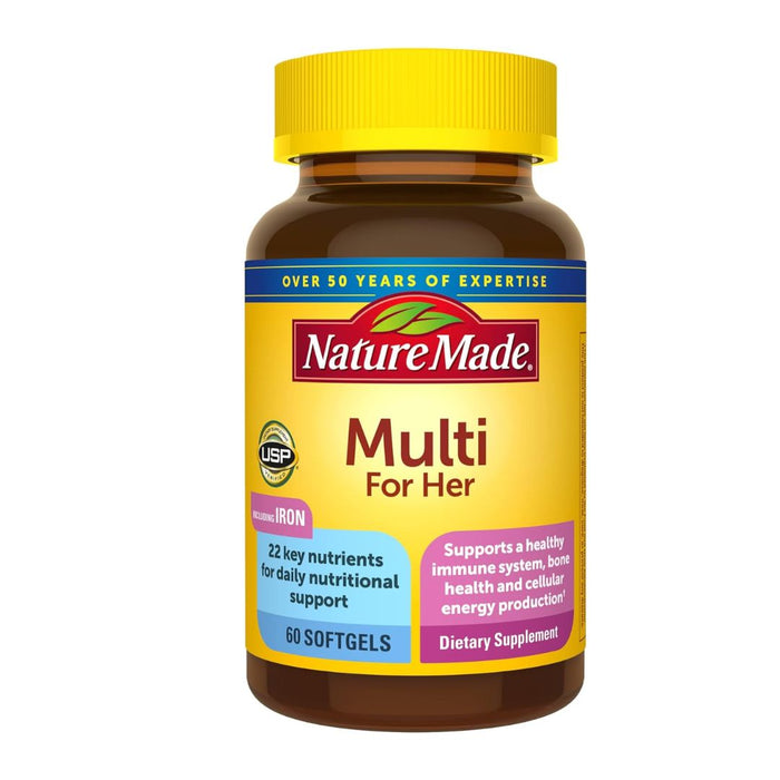 Nature Made Multi For Her 60 Softgels