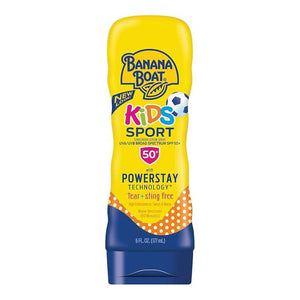 Banana Boat Kids Sport Powerstay SPF 50+ Sunscreen Lotion 177ml