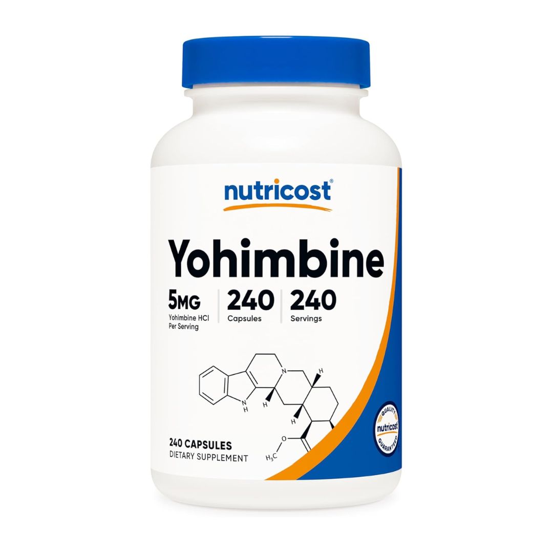 Nutricost Yohimbine 5mg 240 Capsules