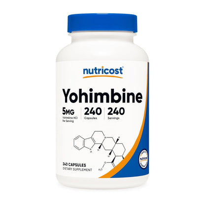 Nutricost Yohimbine 5mg 240 Capsules